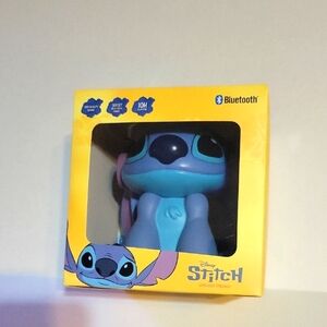 Disney Stitch Bluetooth Portable Speaker - Blue and Yellow
